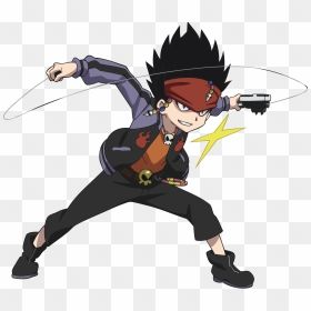 I Cant Belive That Hiei Appears In The New Beyblade - Beyblade Burst Characters Png, Transparent Png - beyblade png