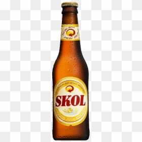 Skol - Glass Bottle, HD Png Download - cerveza corona png