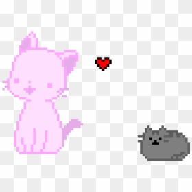 Pixel Sailor Moon Png, Transparent Png - kawaii cat png