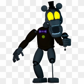 Prototype But His Design Is Based Off Of His Fnaf World - Cartoon, HD Png Download - fnaf world png