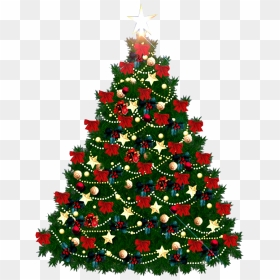 Vector Illustration Of Festive Season Christmas Tree - Arvore De Natal ...