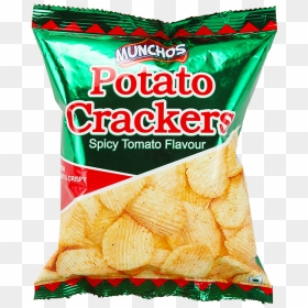 Munchos Potato Crackers - Potato Crackers, HD Png Download - finger chips png
