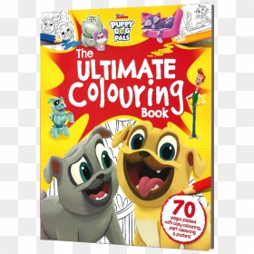 Disney Princess Colouring Book, HD Png Download - puppy dog pals png