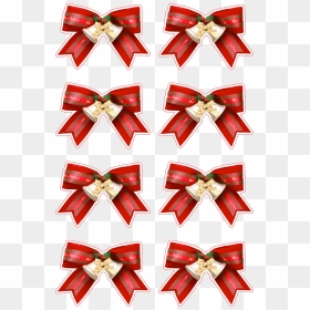 Laço De Natal Para Imprimir, HD Png Download - molduras de natal png