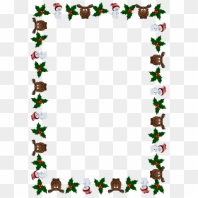 Clipart Weihnachten Rahmen, HD Png Download - molduras de natal png