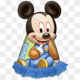 Feather Baby Mickey Clipart Png, Transparent Png - 1st png