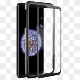 Airglass Edgecolor Kit Galaxy S9 1 - Ttec Протектор За Note 10+, HD Png Download - shock png