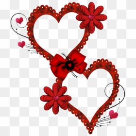 Marcos Para Foto Png San Valentin, Transparent Png - photo booth hearts png