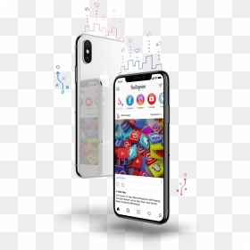 Social Media Marketing Iphonex - Mobile App Development Vertical, HD Png Download - social media marketing png