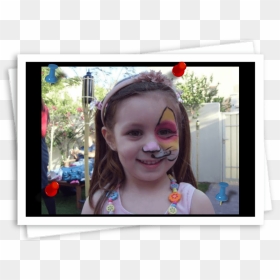 Face Painting For Kids - Girl, HD Png Download - face painting png