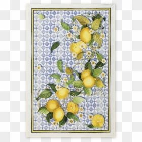 Lemon Tea Towel, HD Png Download - lemon tea png
