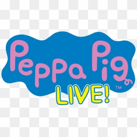 Peppa Pig Live Logo, Png Download - Peppa Pig Live Logo, Transparent Png - peppa pig characters png