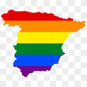 Same Sex Marriage Law Spain, HD Png Download - lgbt flag png