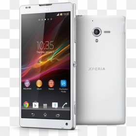 The Sony Xperia Zl - Sony Xperia Zl, HD Png Download - celulares png