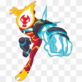 Ben 10 Planet - Ben 10 Omni Glitch Heroes, HD Png Download - shock png