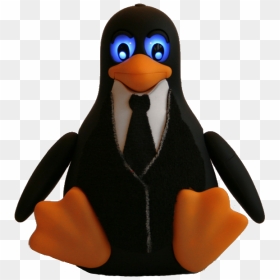 Tux Tuxedo Droid Linux Penguin Png Download Free - Tux Business, Transparent Png - linux png