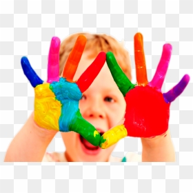 Teaching Children To Be - Happy Holi Baby Images 2019, HD Png Download - niños png