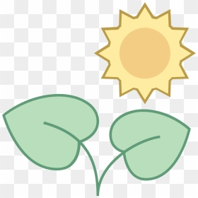 Farmland Vector Sunbeam - Plants Under The Sun Icon, HD Png Download - sunbeam png