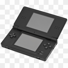 Nintendo Ds Lite Black Open - Nintendo Ds Lite, HD Png Download - nintendo ds png