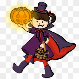 Halloween Witch Clipart - Cartoon, HD Png Download - halloween witch png