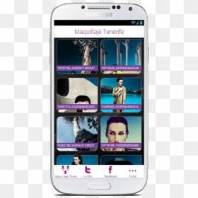 Smartphone, HD Png Download - maquillaje png