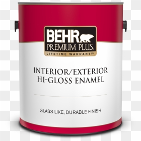 Behr High Gloss White Paint, HD Png Download - manchas de pintura png