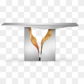 Console Table Modern Entryway Gold, HD Png Download - boca png