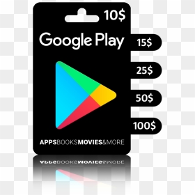Google Play Gift Card Us, HD Png Download - gift cards png