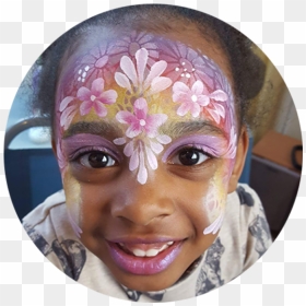 Face Painting Can Break The Ice And Create Conversation - Girl, HD Png Download - face painting png