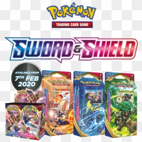 Sword And Shield Theme Deck, HD Png Download - pokemon cards png