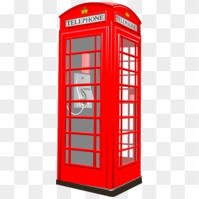 Phone Booth Png - Red Telephone Box Clipart, Transparent Png - photo booth hearts png
