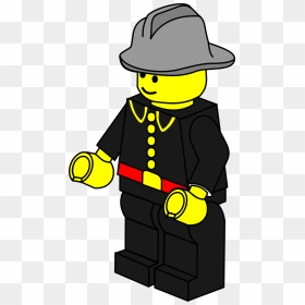 Lego Fire Man Clipart, HD Png Download - fireman png