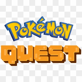 Pokémon Quest Rpg Now Available For Mobile Devices - Let's Go Eevee Logo, HD Png Download - pokemon trainer png