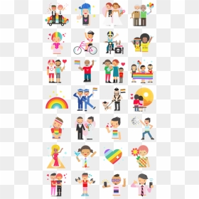 Pride Facebook Sticker - Facebook Pride Stickers, HD Png Download - pride png