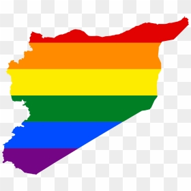 Thumb Image - Map Of Syria Png, Transparent Png - lgbt flag png