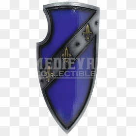 Blue Medieval Gralsritter Larp Shield - Medieval Shields, HD Png Download - shields png