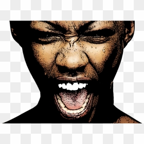 Transparent Screaming Man Png - Black Woman Screaming, Png Download - hot woman png