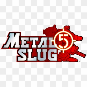 Metal Slug 5 Logo Png, Transparent Png - slug png