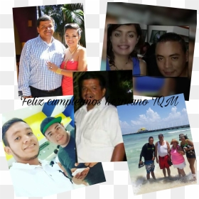 #feliz Cumpleaños Hermano Tqm - Collage, HD Png Download - feliz cumpleanos png