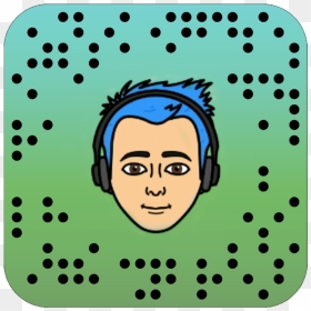 #snapcode #snapchat - Ted From Black Ink Crew Snapchat Name, HD Png Download - snapchat stickers png