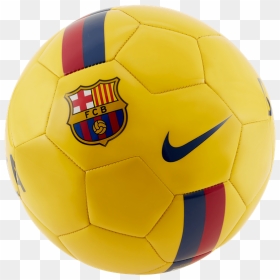 Fcb Ball, HD Png Download - balon de futbol png