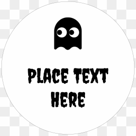 Banner Transparent Stock Halloween Pac Man Predesigned - Circle, HD Png Download - halloween banner png