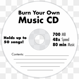 Blank Music Cd - Cd, HD Png Download - cds png