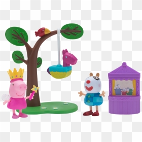 Peppa Pig Playtime Set, HD Png Download - peppa pig characters png