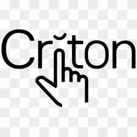 Criton Logo Black - Calligraphy, HD Png Download - 1.png