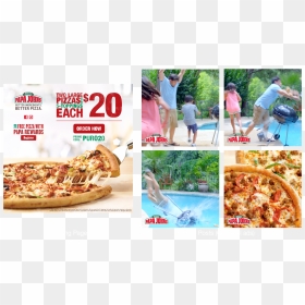 Ppj01 - California-style Pizza, HD Png Download - papa johns png