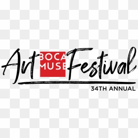Artfest Logo 2020 - Calligraphy, HD Png Download - boca png