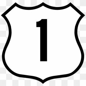 Route 1 Sign Png , Png Download - Arizona Route 66 Sign, Transparent Png - 1.png