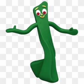Gumby Walking - Gumby Character, HD Png Download - gumby png