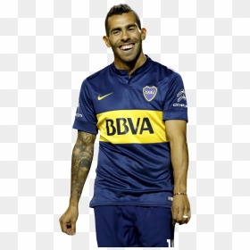 Carlos Tevez render - Boca Juniors Tevez Jersey, HD Png Download - boca png